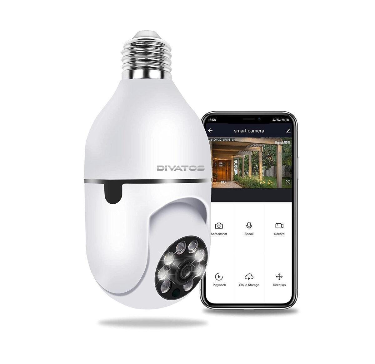 Divatos DTS-BT81 WiFi Wireless CCTV Camera with Night Vision