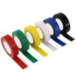 PVC Electrical Insulation Tape 25 Meter Assorted Color 10 Rolls