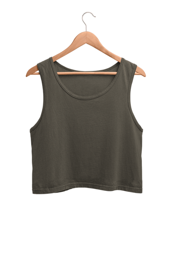 Plain Crop Tank for Women