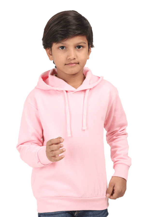 Plain Hooded Sweatshirt for Kids