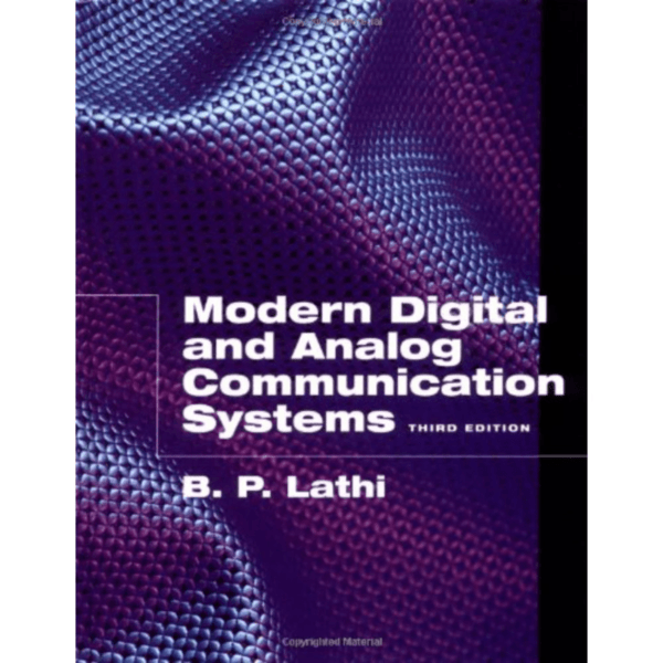 Modern Digital And Analog Communications Systems 3rd Edition by BP Lathi