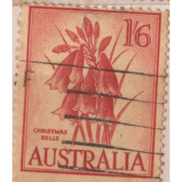 16 Australia Christmas Bells Used Stamp