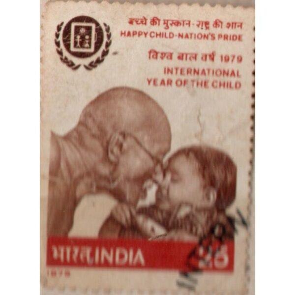 25 India International Year Of The Child Used Stamp