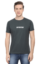 Divatos Printed Round Neck Cotton T Shirt