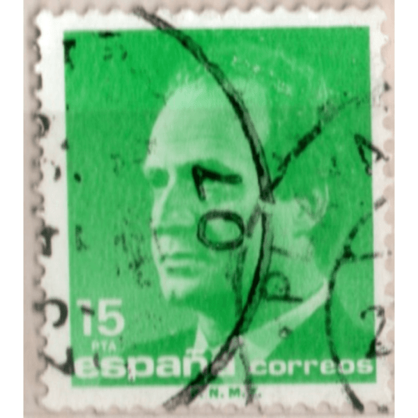 15 Espana Correos Used Stamp