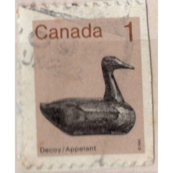 1 Canada Decoy Appelant Used Stamp