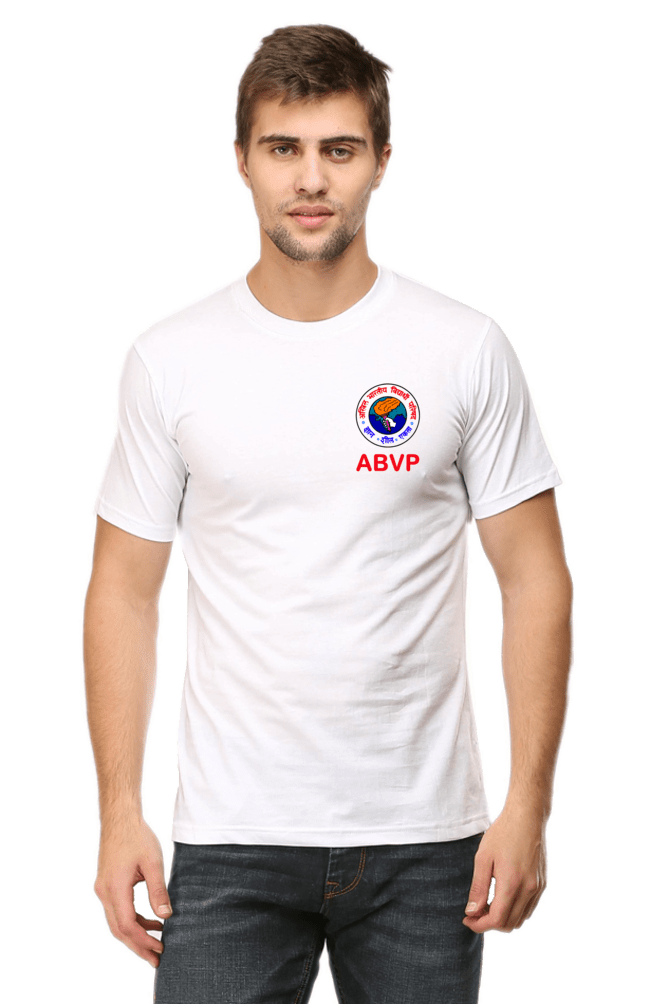 Akhil Bharatiya Vidyarthi Parishad ABVP Printed Cotton T Shirt
