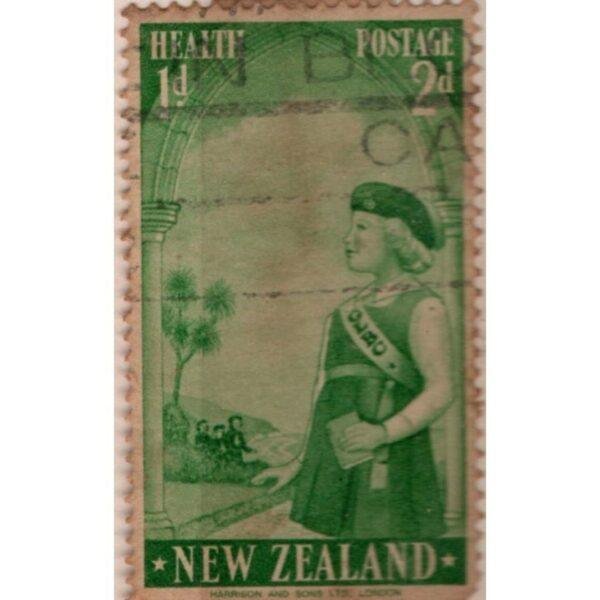 1-2 New Zealand Health Postage Used Stamp