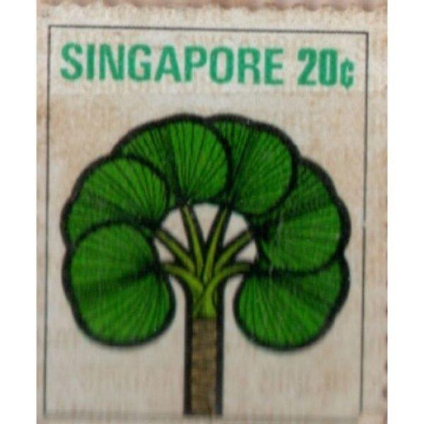 20 Singapore Used Stamp