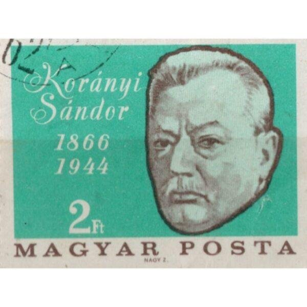 2 1866-1944 Magyar Posta Koranyi Sandor Used Stamp