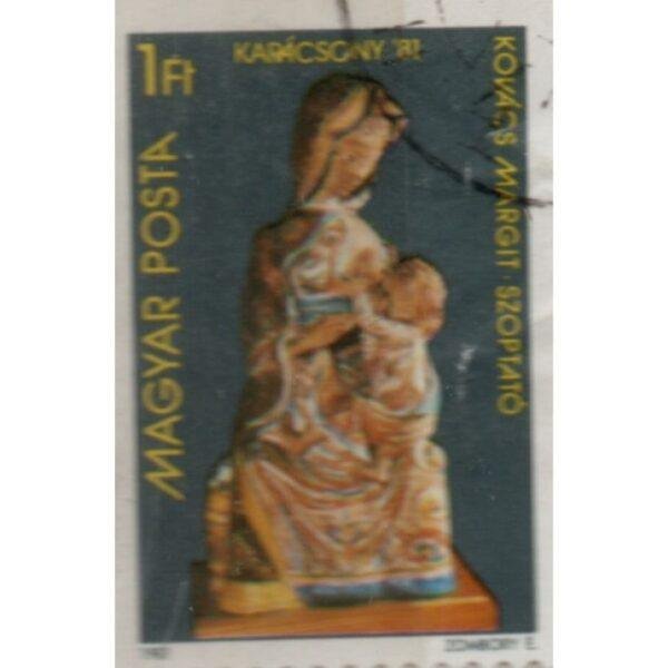 1 Magyar Posta Kovacs Margit Szoptato Used Stamp