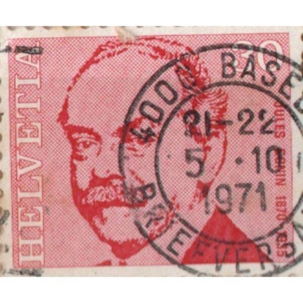 30 Helvetia Jules Gonin Used Stamp