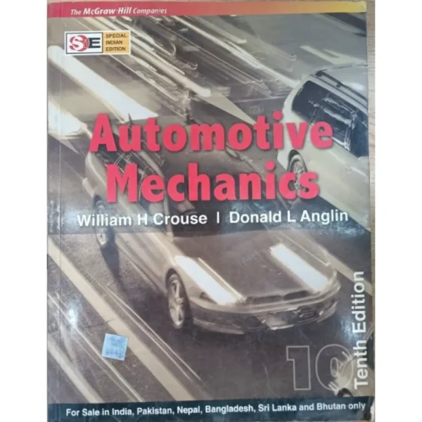 Automotive Mechanics 10th Edition by William Crouse
