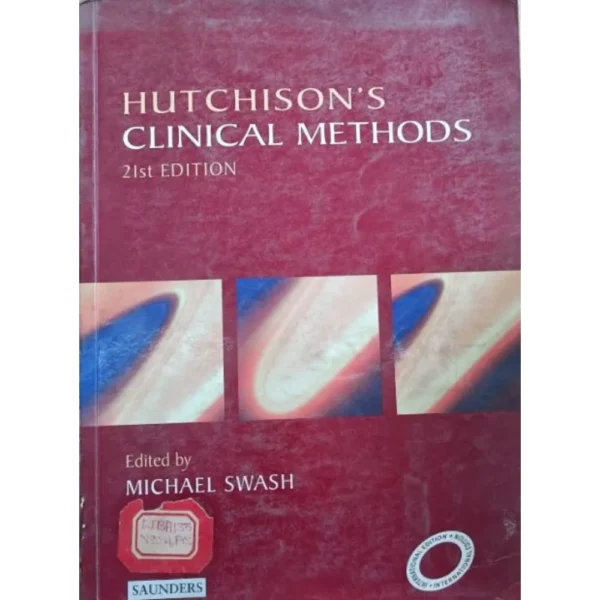 Hutchison's Clinical Methods 21st Edition by Michael Swash