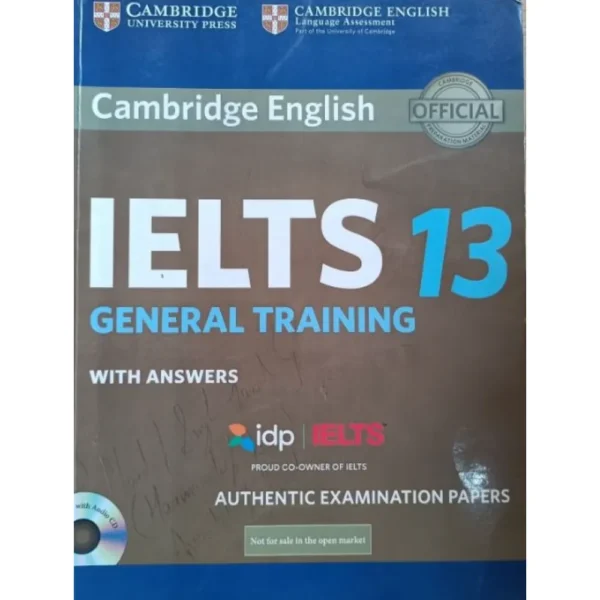 Cambridge English IELTS 13 General Training With Answers