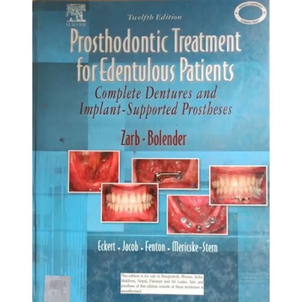 Boucher's Prosthodontic Treatment For Edentulous Patients 12th Edition