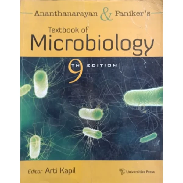 Ananthanarayan And Paniker's Textbook of microbiology 9th edition