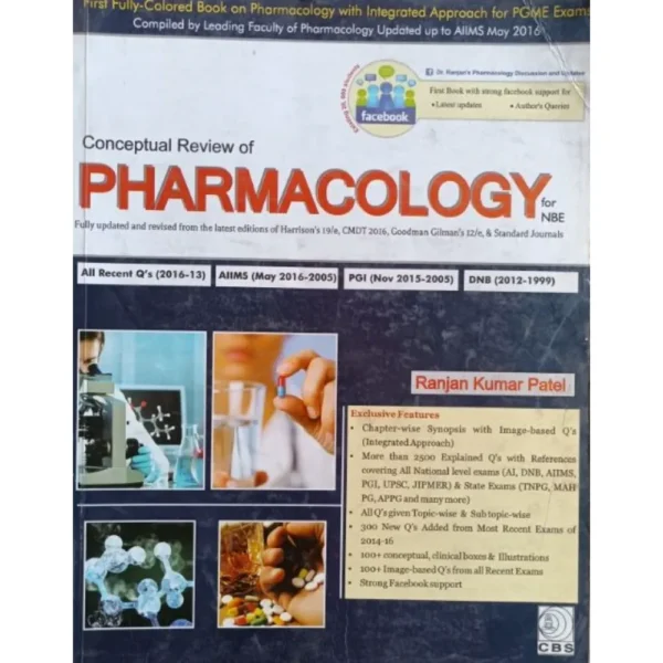 Conceptual Review Of Pharmacology by Ranjan Kumar Patel