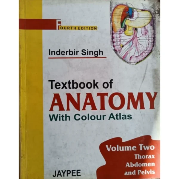 Textbook Of Anatomy With Colour Atlas Vol 2 4th Edition by Inderbir Singh