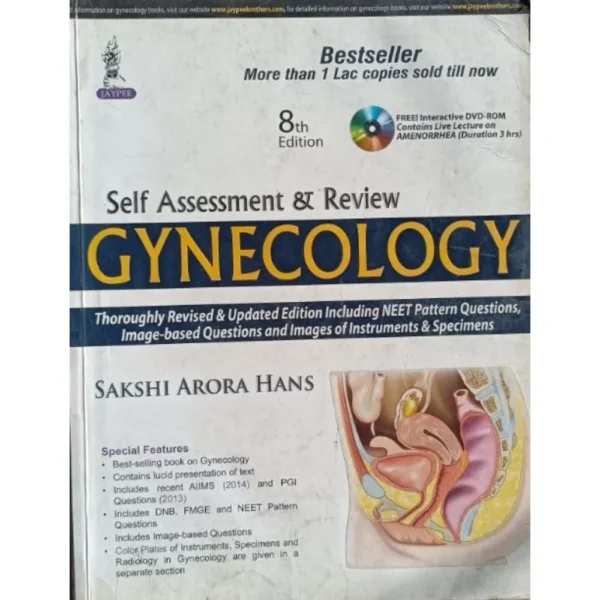 Self Assessment & Review Gynecology 8th Edition by Sakshi Arora