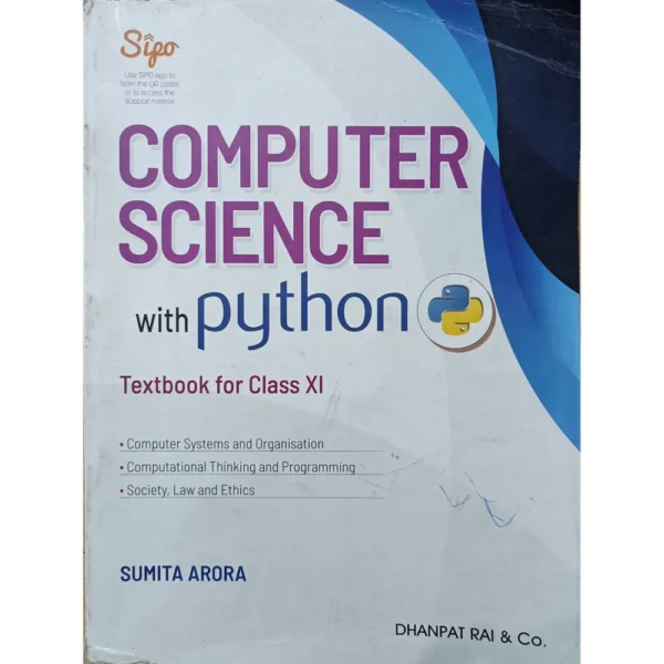 Computer Science With Python Class 11 by Sumita Arora