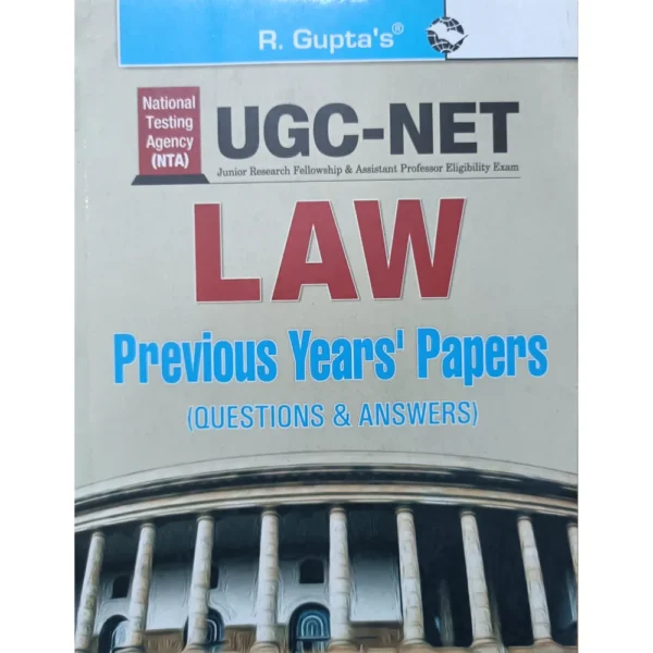 R Gupta's NTA-UGC-NET/JRF LAW Previous Years' Paper Solved