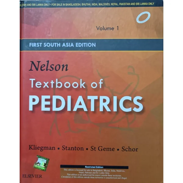 Nelson Textbook Of Pediatrics by Robert Kliegman (3 Volume Set)