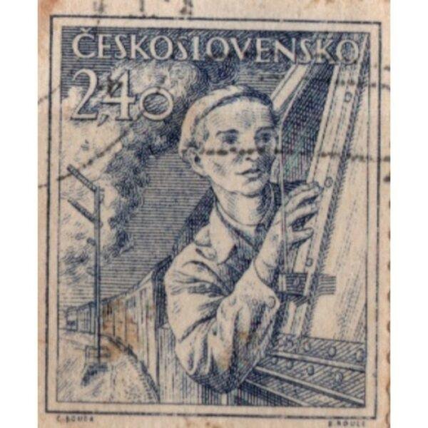 240 Ceskoslovensko Used Stamp