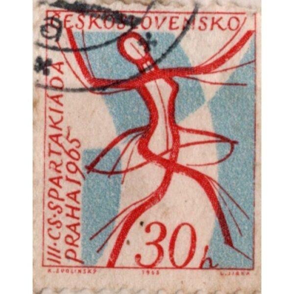30 Ceskoslovensko Circa 1965 Used Stamp