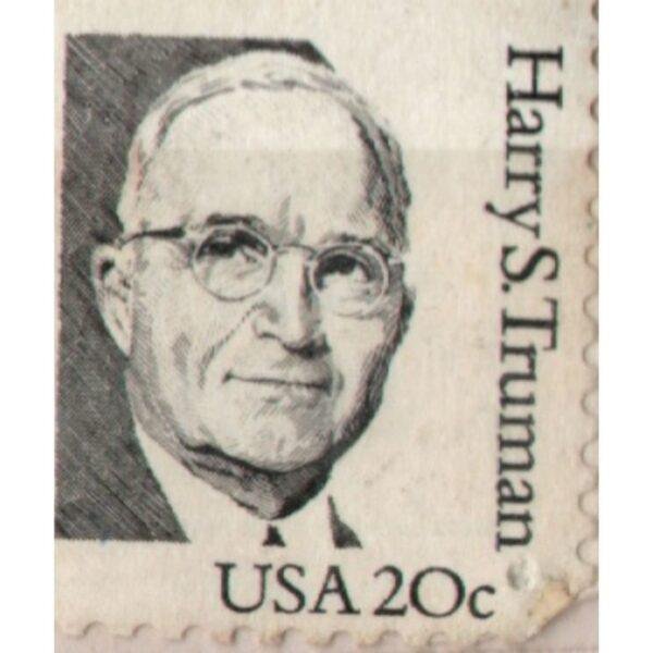 20 USA Harry S Truman Used Stamp