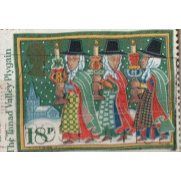 18 The Tanad Valley Plygain Used Stamp