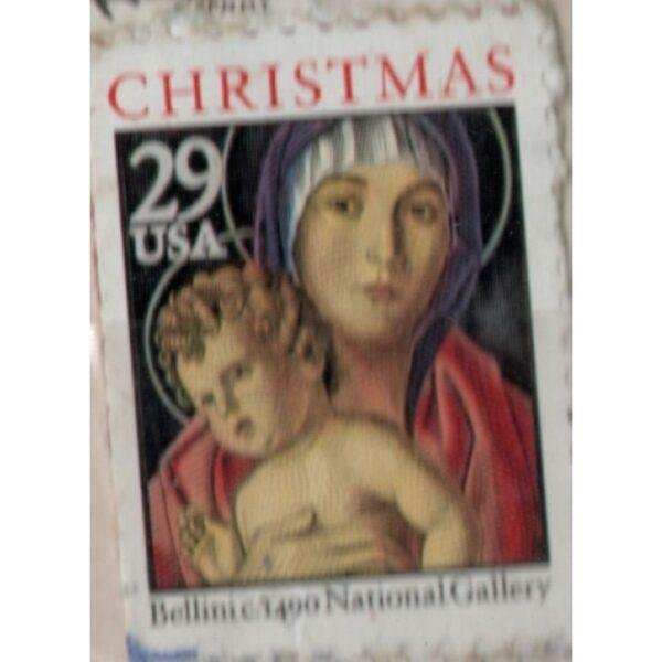 29 USA Christmas Bellinic National Gallery Used Stamp