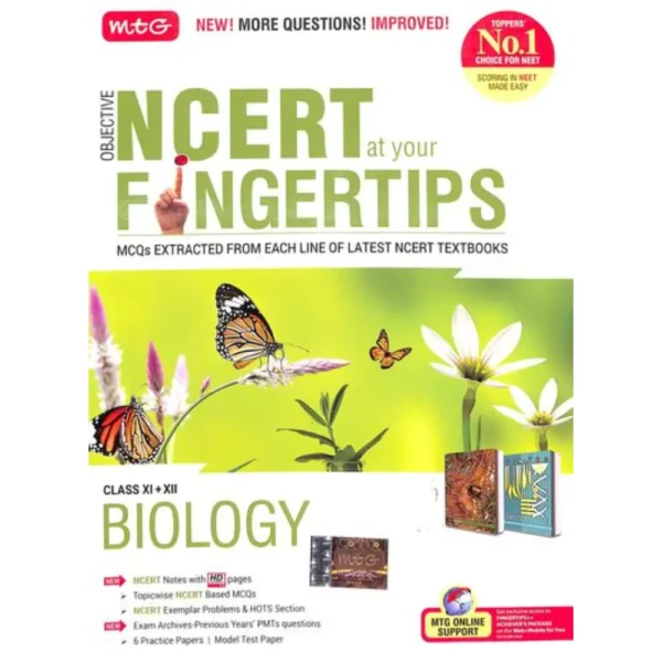 Objective Ncert At Your Fingertips For NEET AIIMS Biology