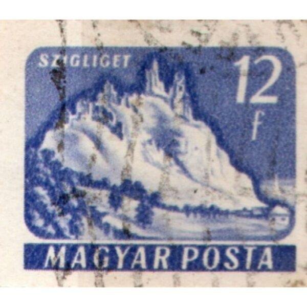 12 Magyar Posta Used Stamp