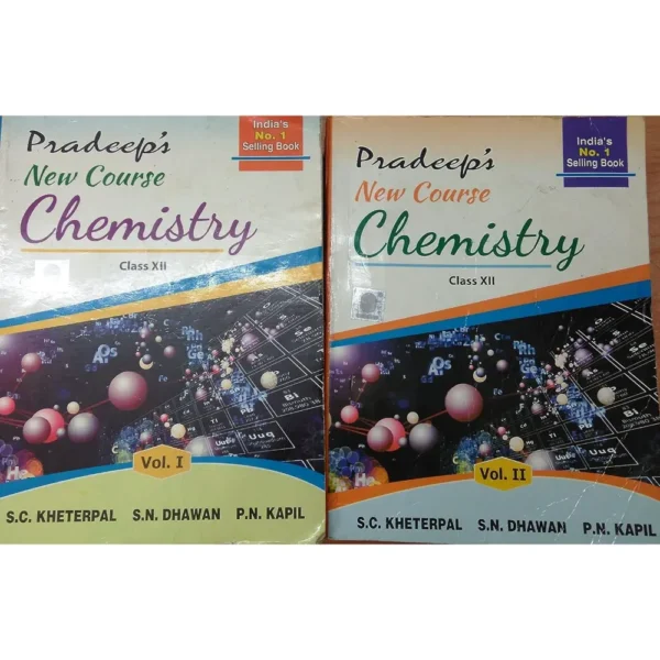 Pradeeps New Course Chemistry For Class 12 (Set Of 2 Volumes)