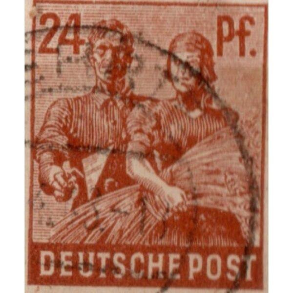 24 Deutsche Post Used Stamp