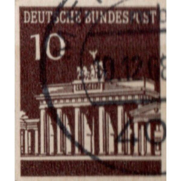 10 Deutsche Bundespost Used Stamp