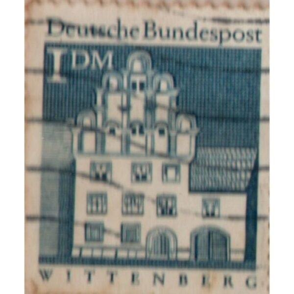 Deutsche Bundespost IDM Wittenberg Used Stamp
