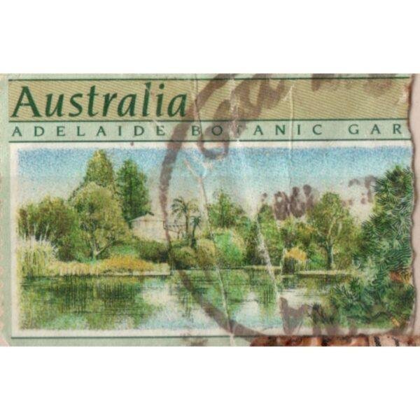 10 Australia Adelaide Botanic Garden Used Stamp