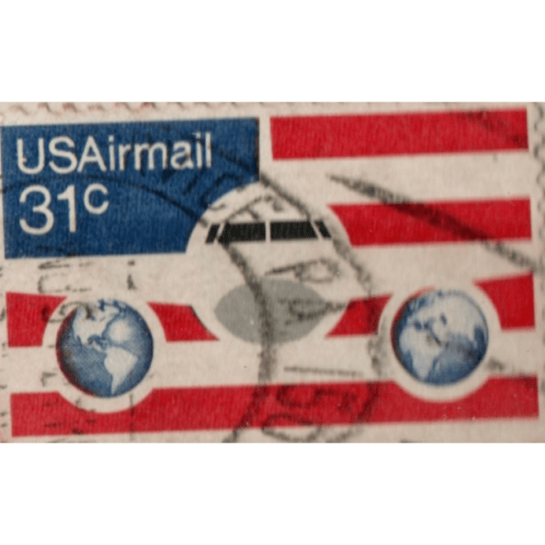 30 USA Airmail Used Stamp