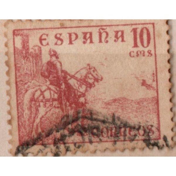 10 Espana Correos Used Stamp