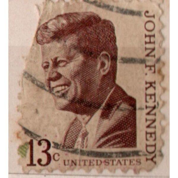13 United States John F Kennedy Used Stamp