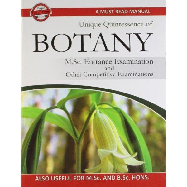 Botany A Complete Guide for M.Sc. Entrance Examination