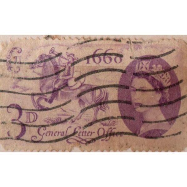 3 General Letter Office Used Stamp