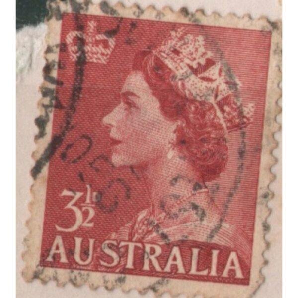 3.5 Australia Queen Used Stamp
