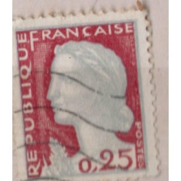 0.25 Republique Francaise Used Stamp