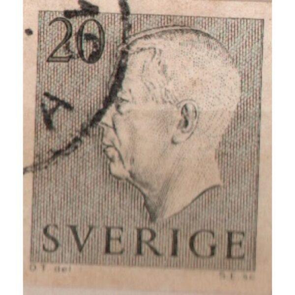 20 Sverige Used Stamp