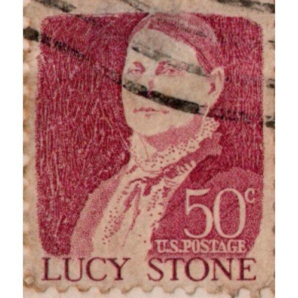 50 US Postage Lucy Stone Used Stamp