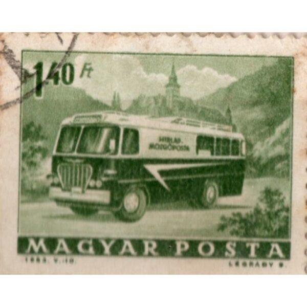 1.40 Magyar Posta Auto Car Used Stamp
