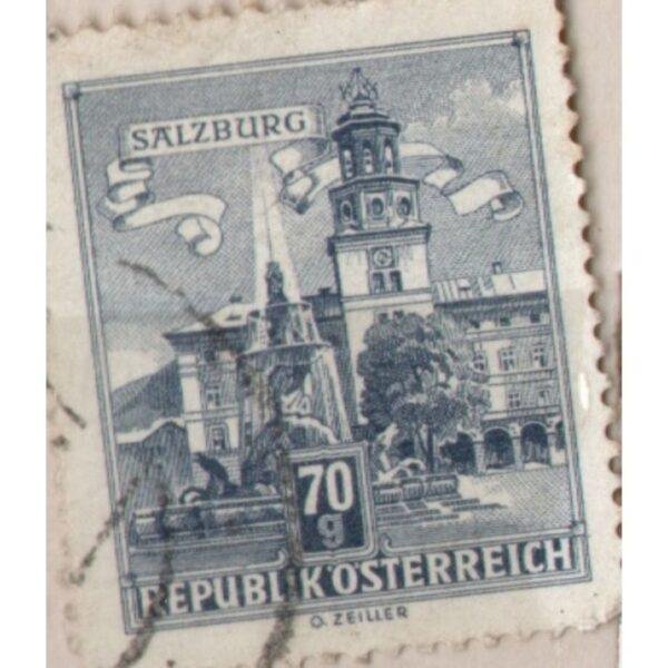 70 Republik Osterreich Salzburg Used Stamp